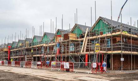 Homes Being Built At Port Loop