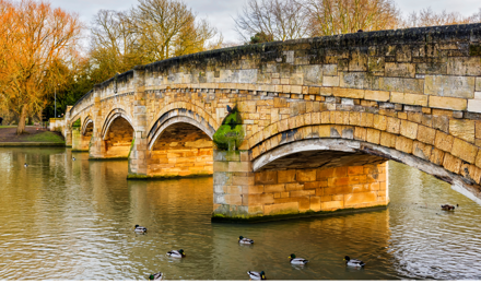 A beautiful bridge in Leicestershire