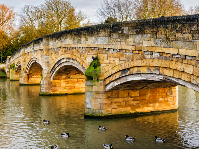 A beautiful bridge in Leicestershire