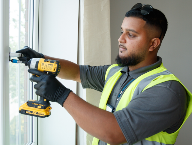 Repairs operative drilling a window