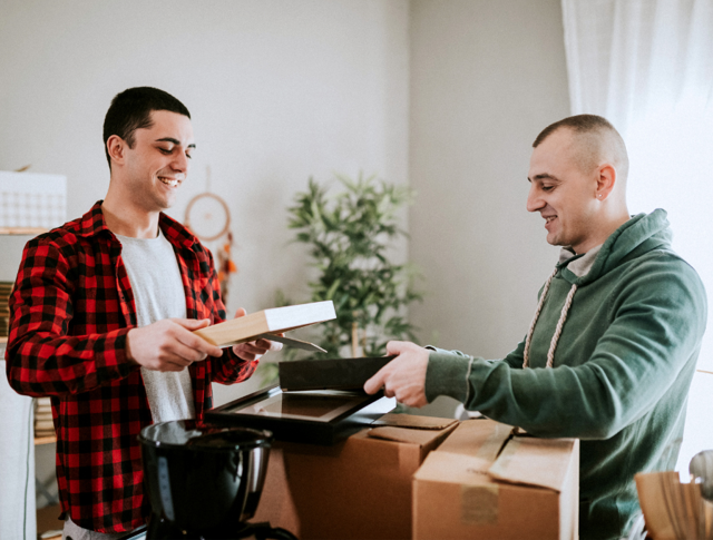 couple moving in