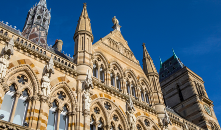 A famous building in Northampton